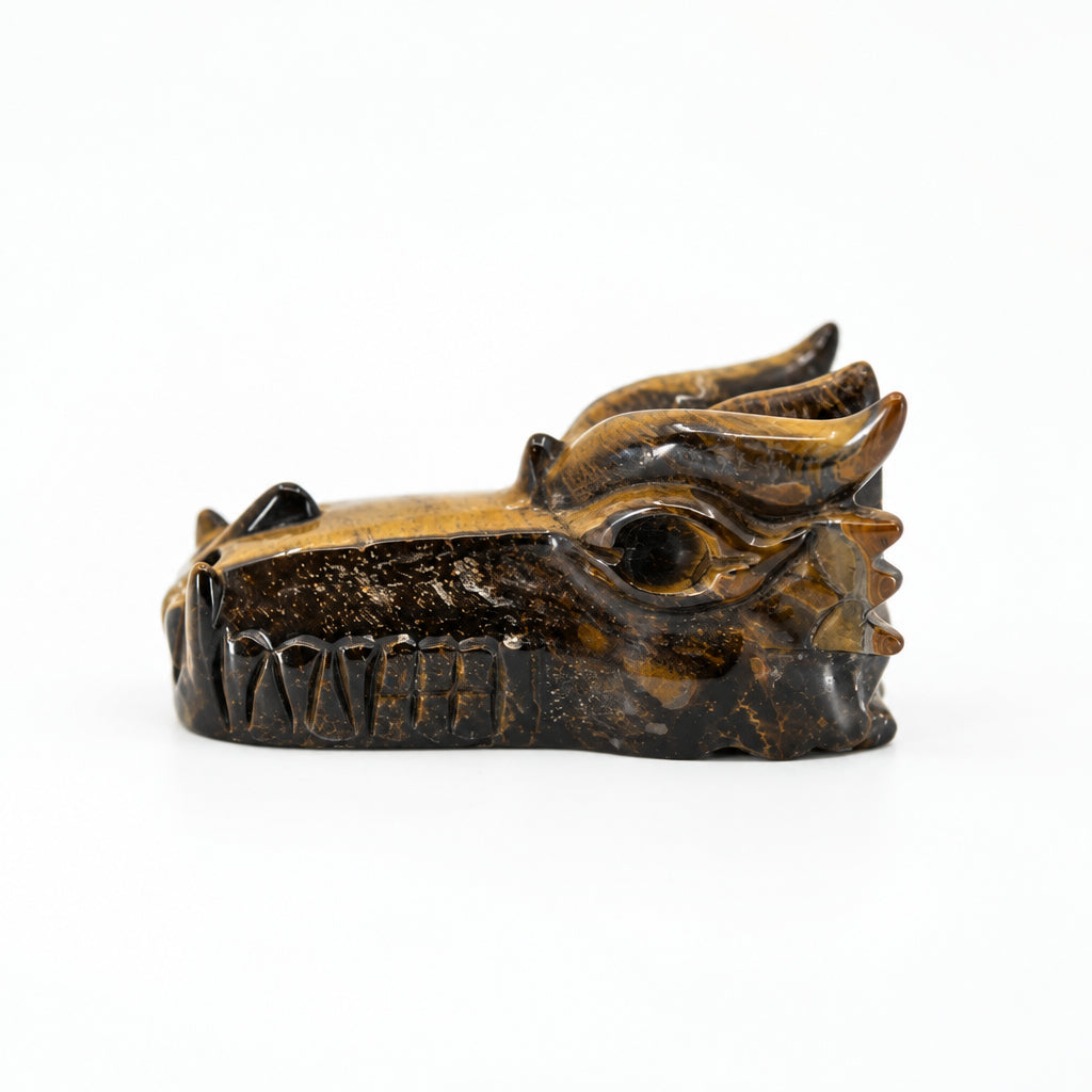 Crystal Dragon Skull