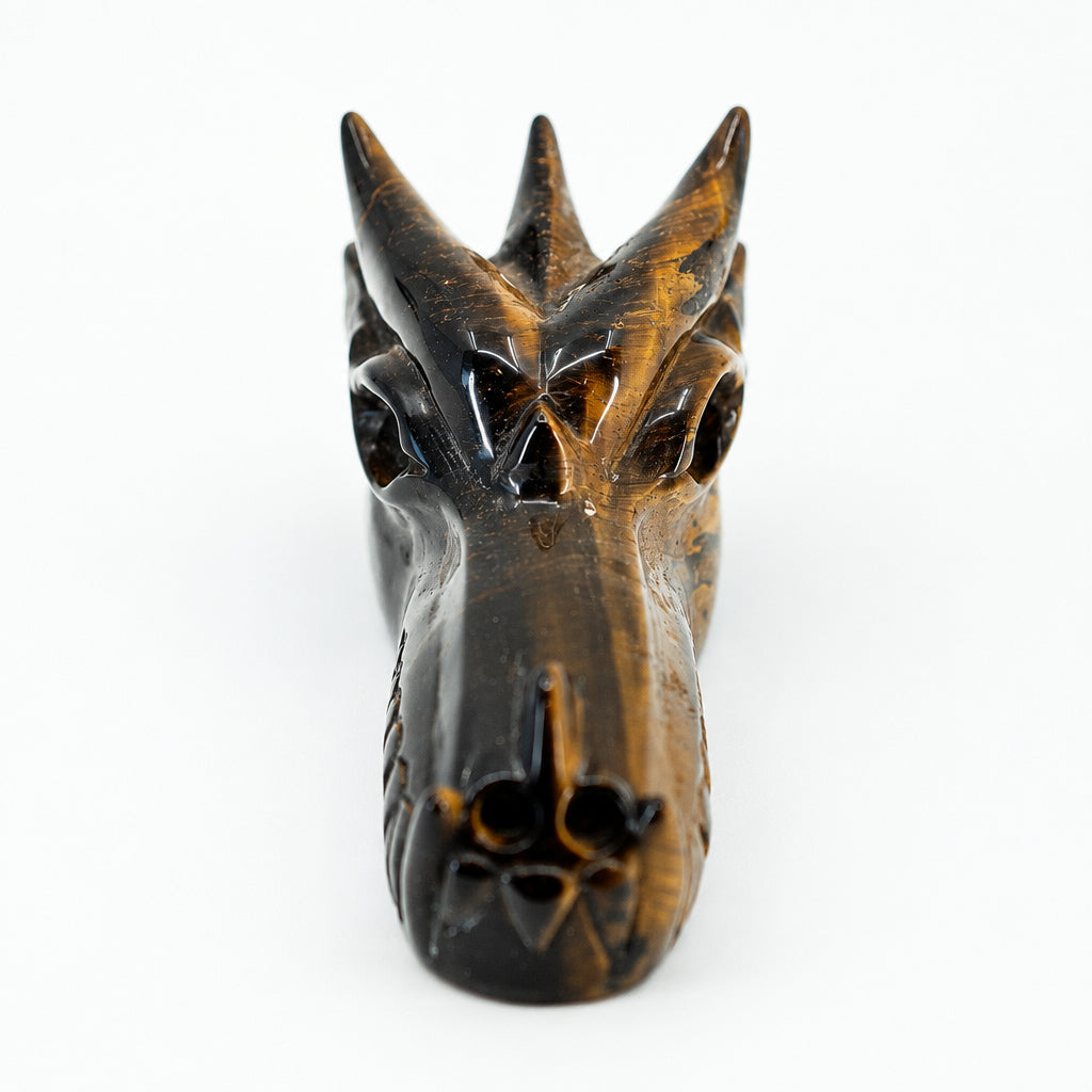 Crystal Dragon Skull