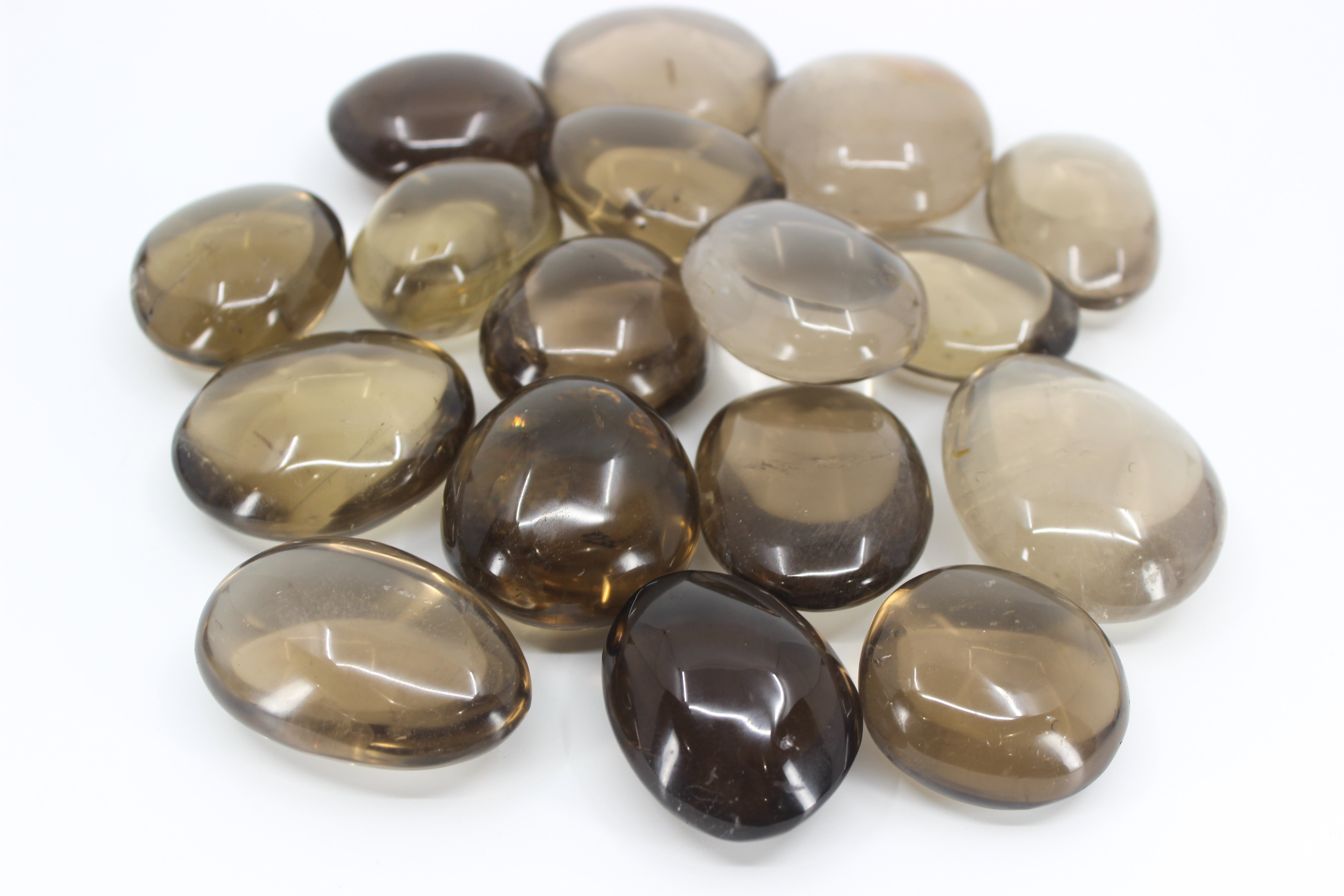 Smoky Quartz Palm Stone