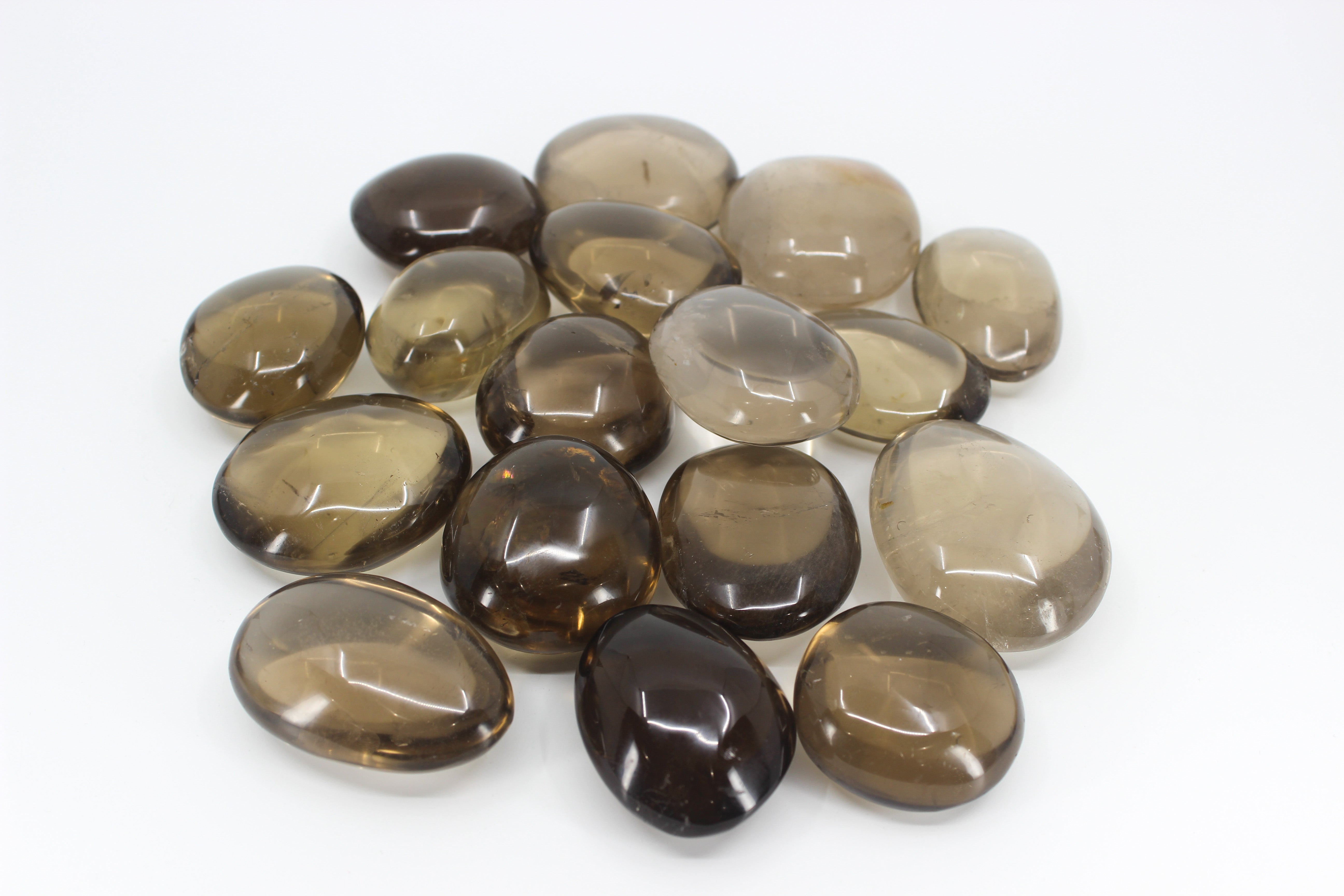 Smoky Quartz Palm Stone