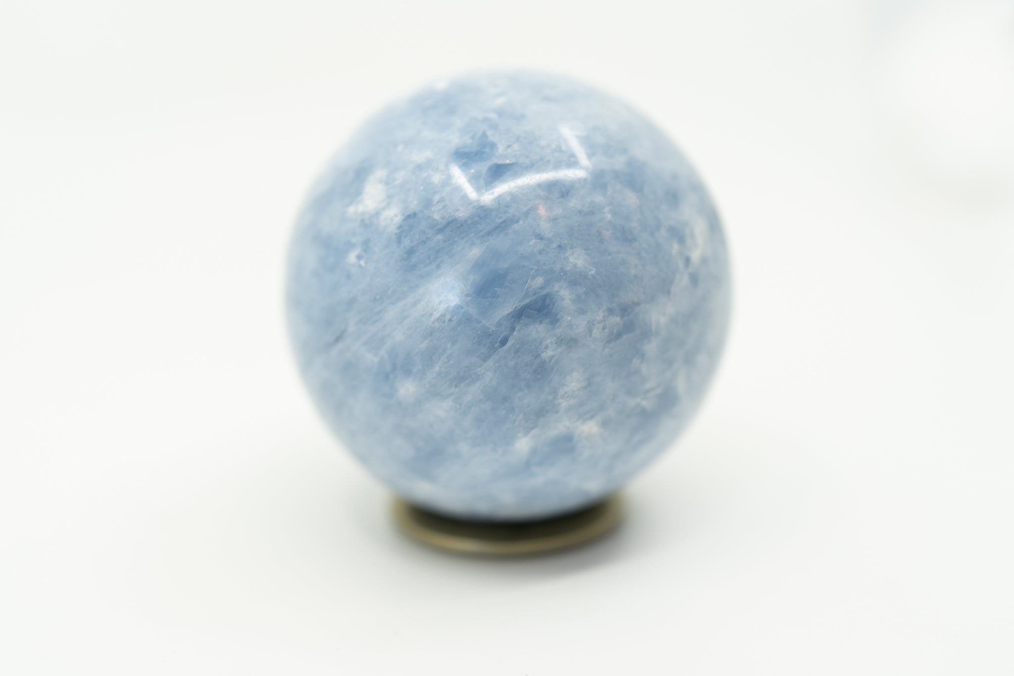 Blue Calcite Sphere