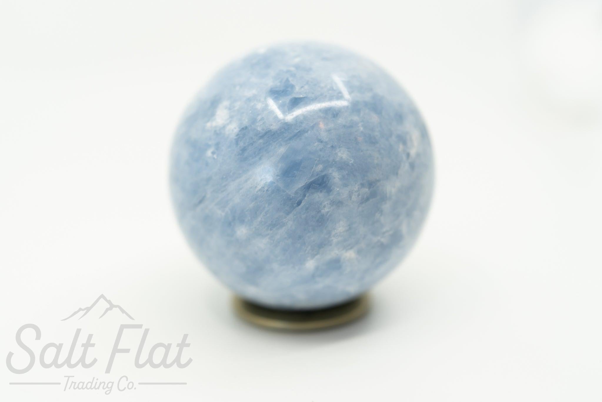Blue Calcite Sphere