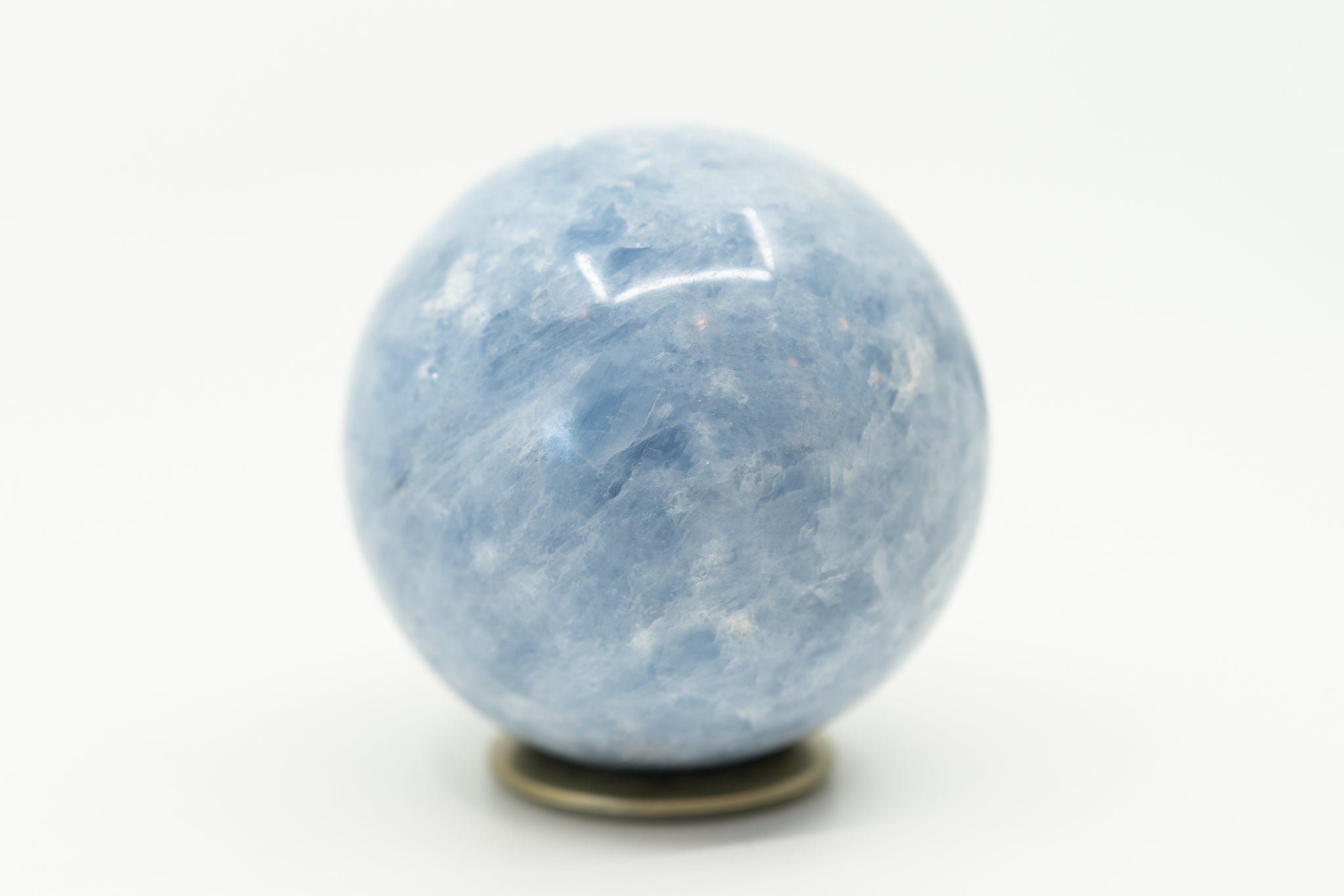 Blue Calcite Sphere