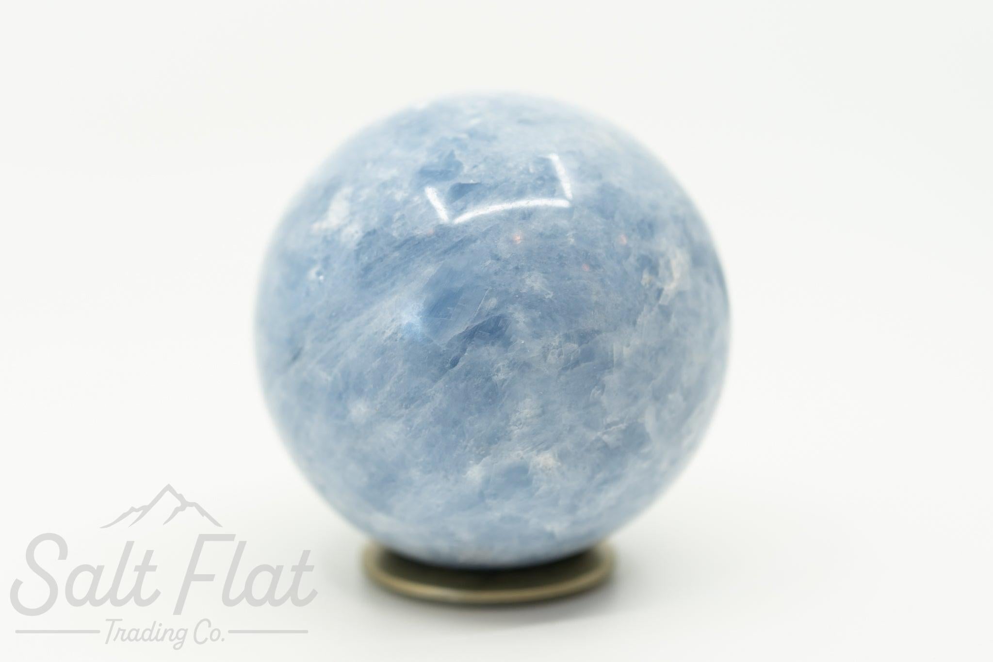 Blue Calcite Sphere