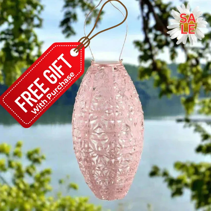 Stella Wildflower Pod 15" Solar Lantern