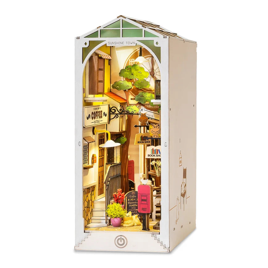 DIY Miniature House Book Nook Kit