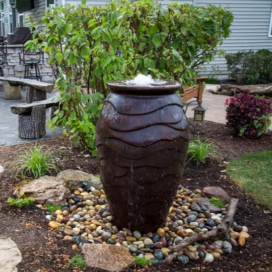 Scalloped Urns