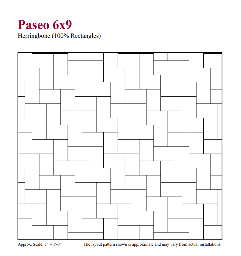 Paseo Border 6x9