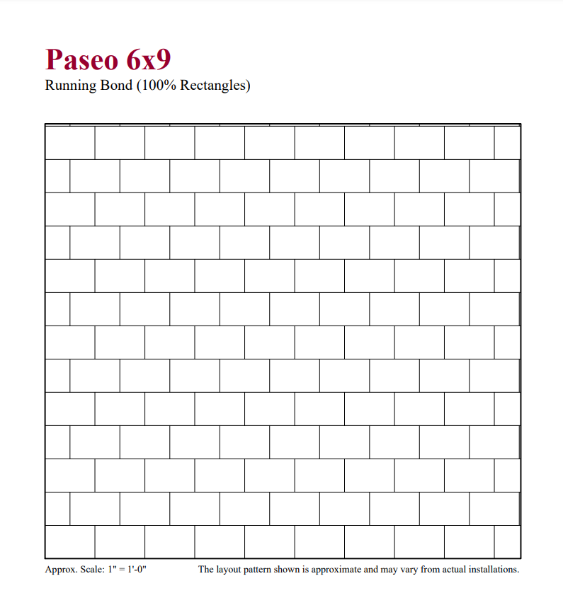 Paseo Border 6x9