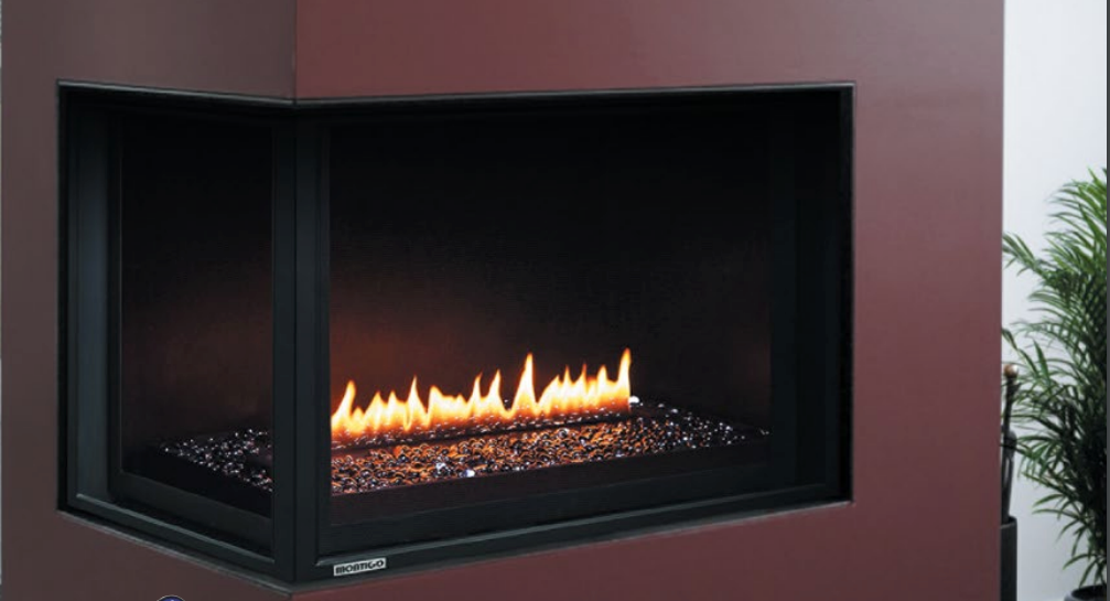 Divine Multi Sided Fireplace | See Through, Pier, Bay and Corner