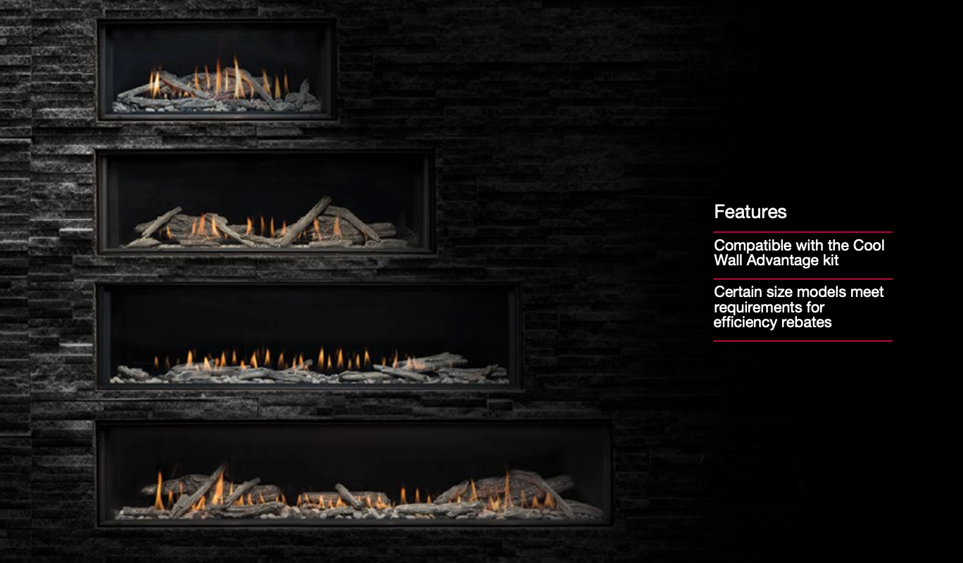 Distinction Fireplace | See Through or Single Sided in 36"- 72"