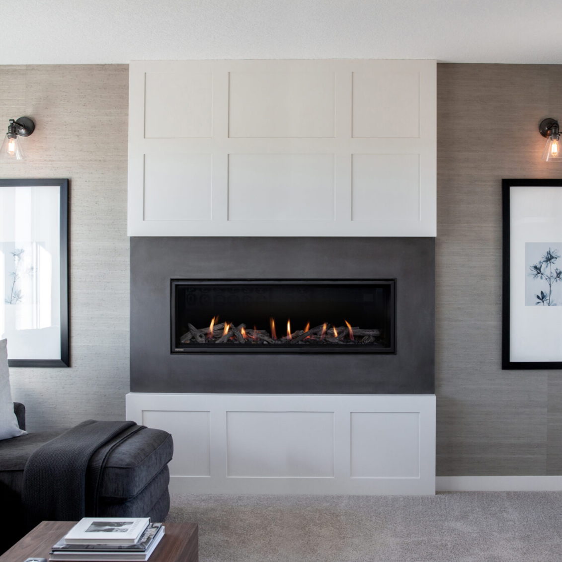 DelRay Linear Fireplace