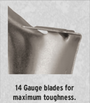 Round Point Blade Shovel 48" Handle