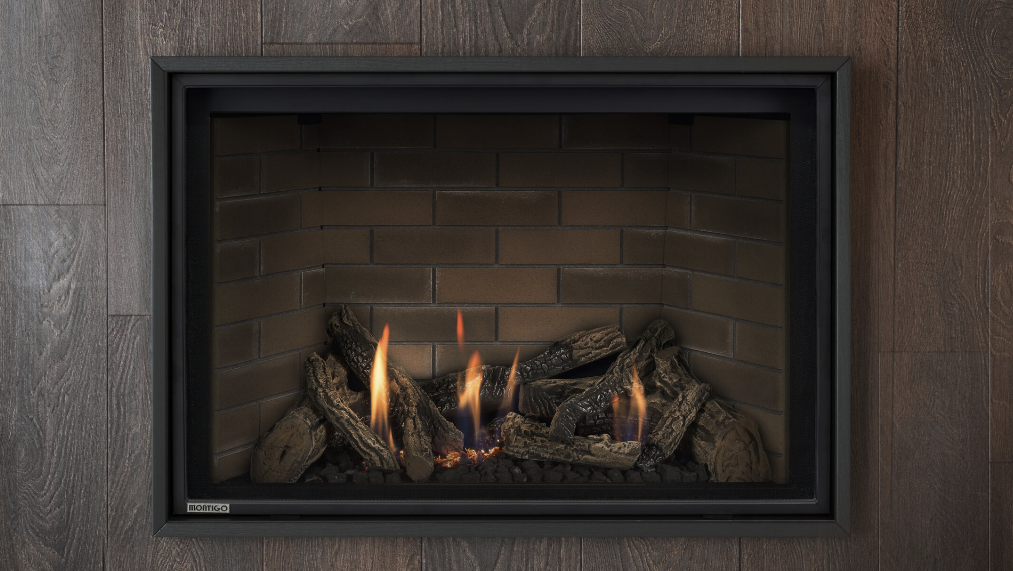 DelRay Square Fireplace | 34" - 46"