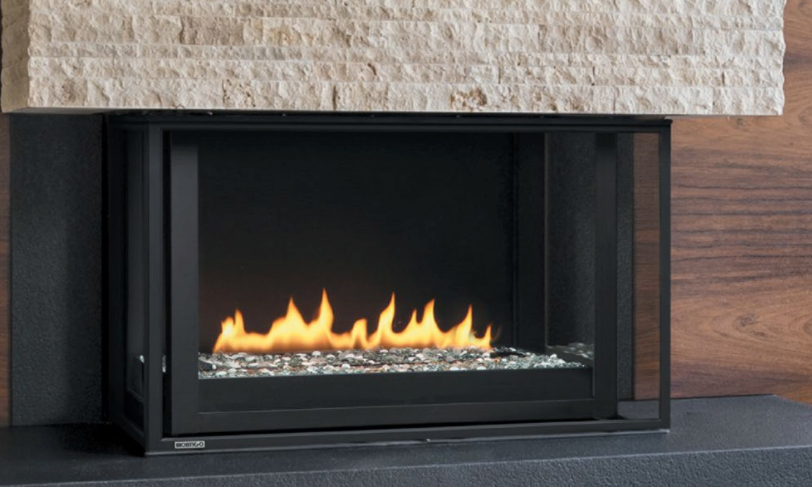 Divine Multi Sided Fireplace | See Through, Pier, Bay and Corner