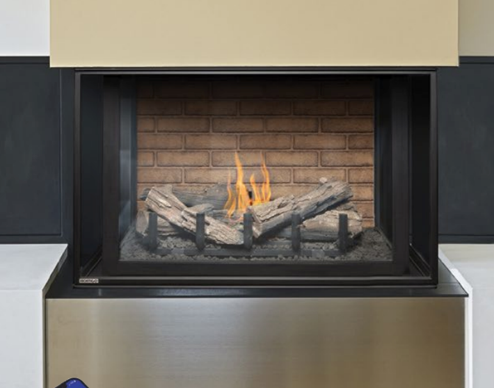 Divine Multi Sided Fireplace | See Through, Pier, Bay and Corner