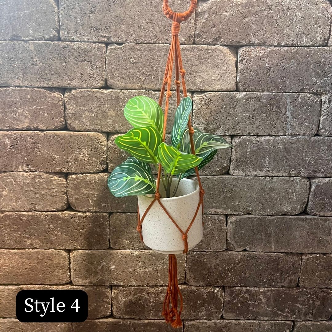 24" Macrame Plant Hangers