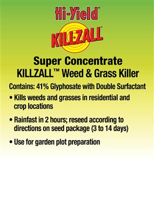 Super Concentrate Killzall Weed & Grass Killer