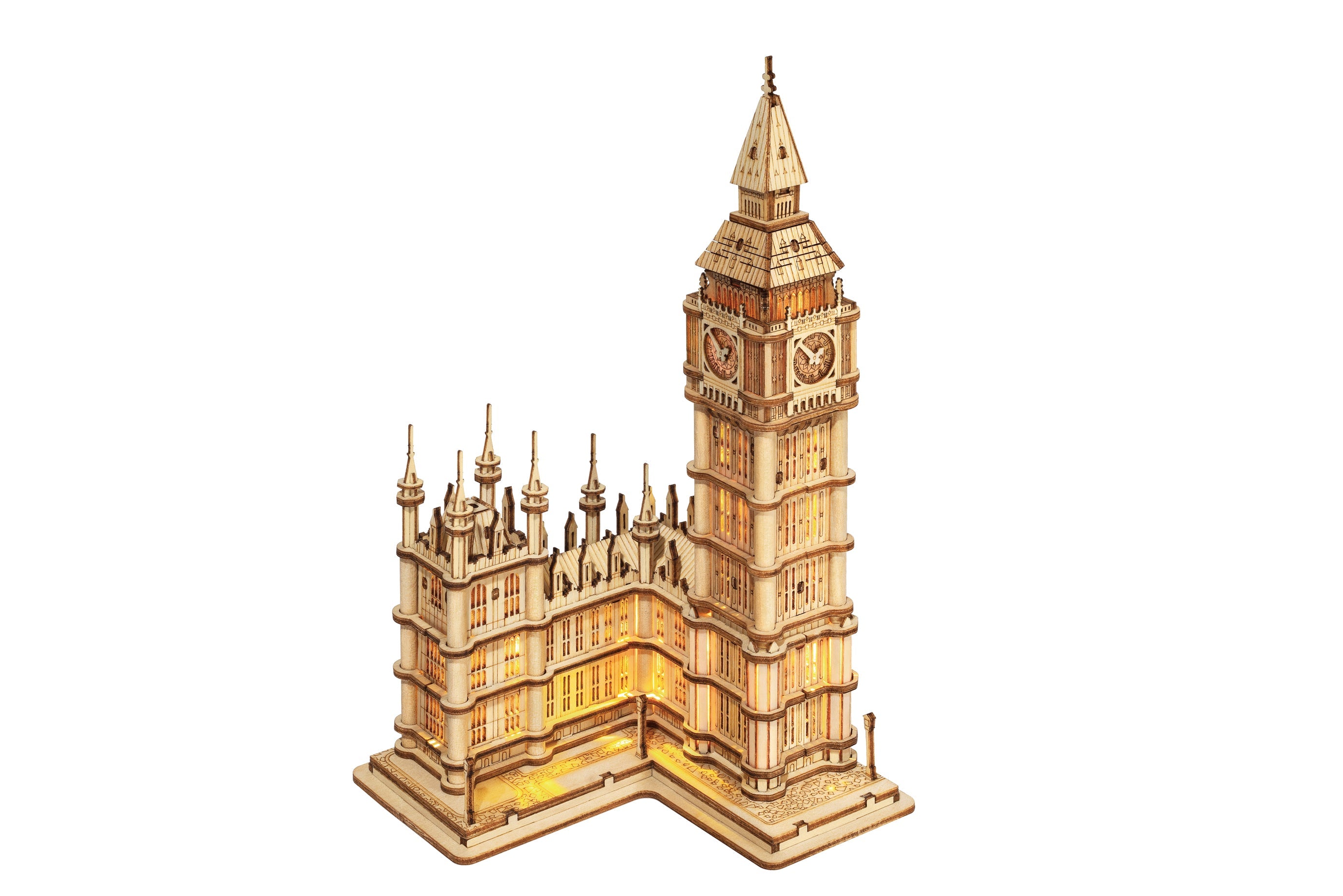 Big Ben 3D Wooden Model