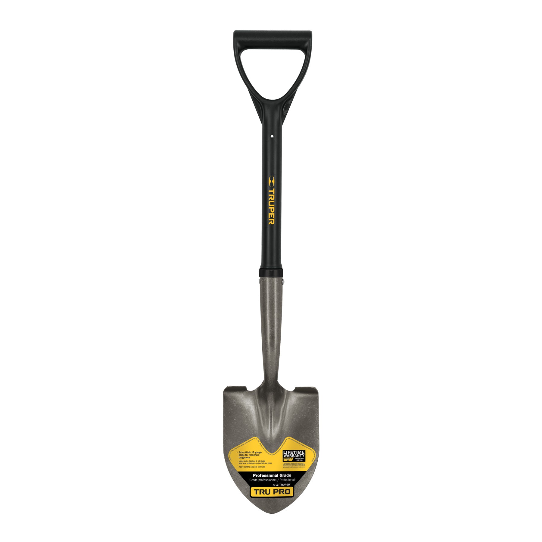 Round Point Trunk Buddy D-handle Shovel
