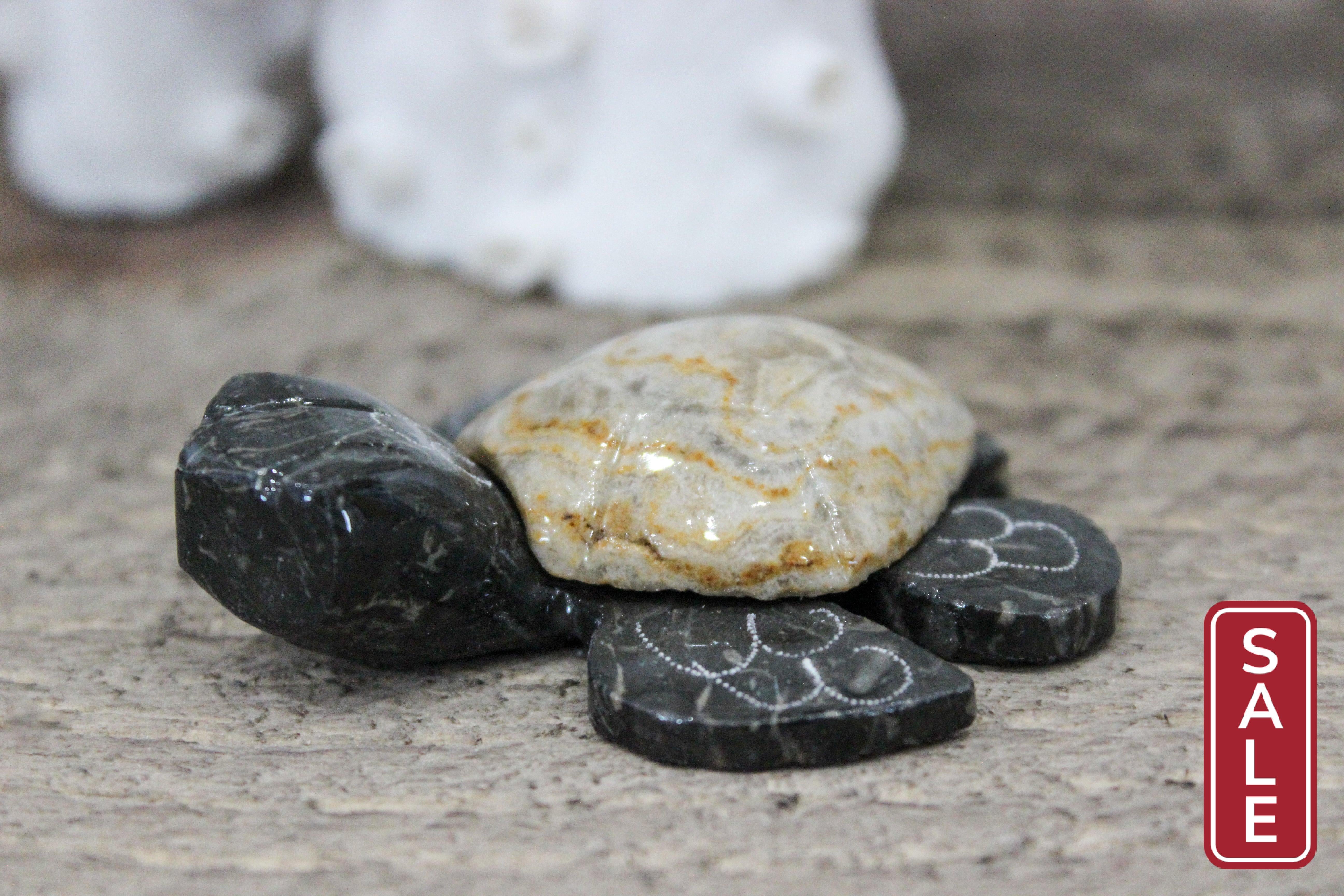 2" Marble Turtle