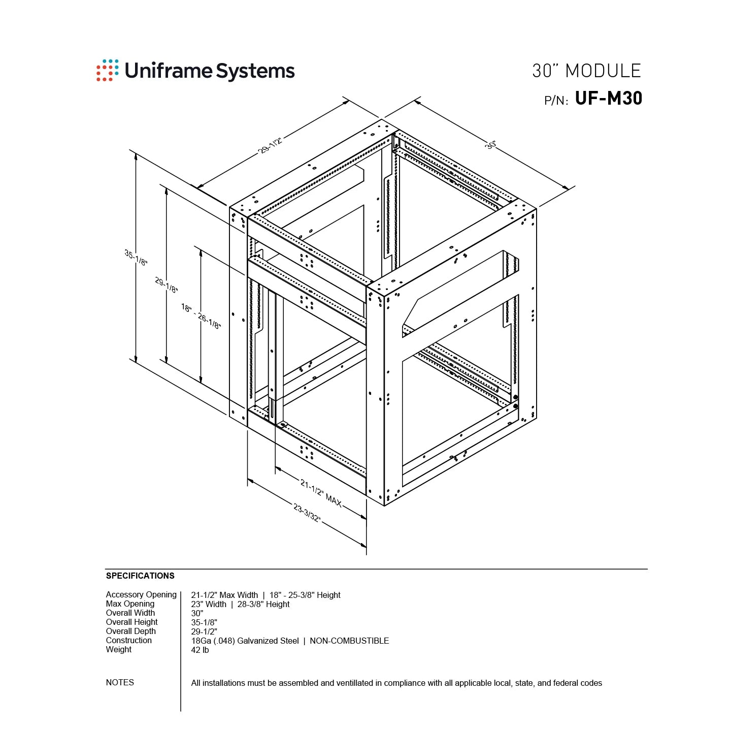 30” Module