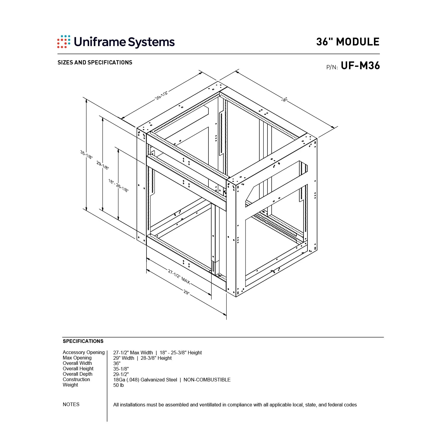 36” Module