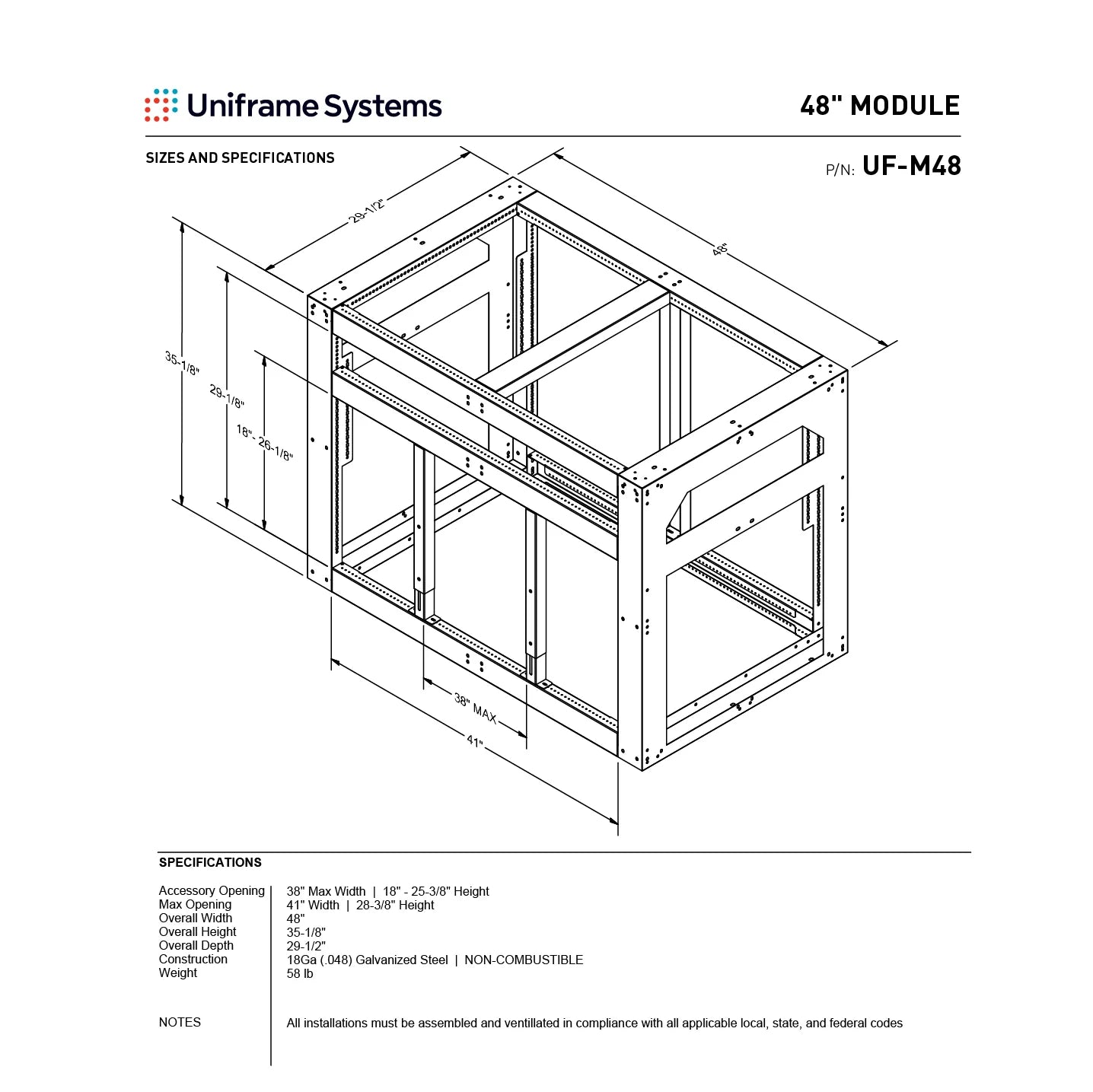 48” Module