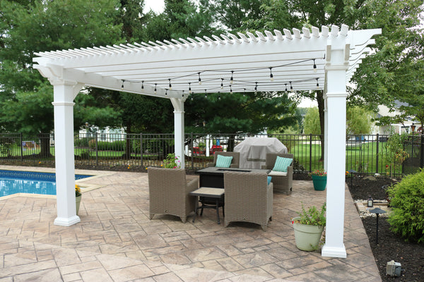 Urbana Vinyl Pergola