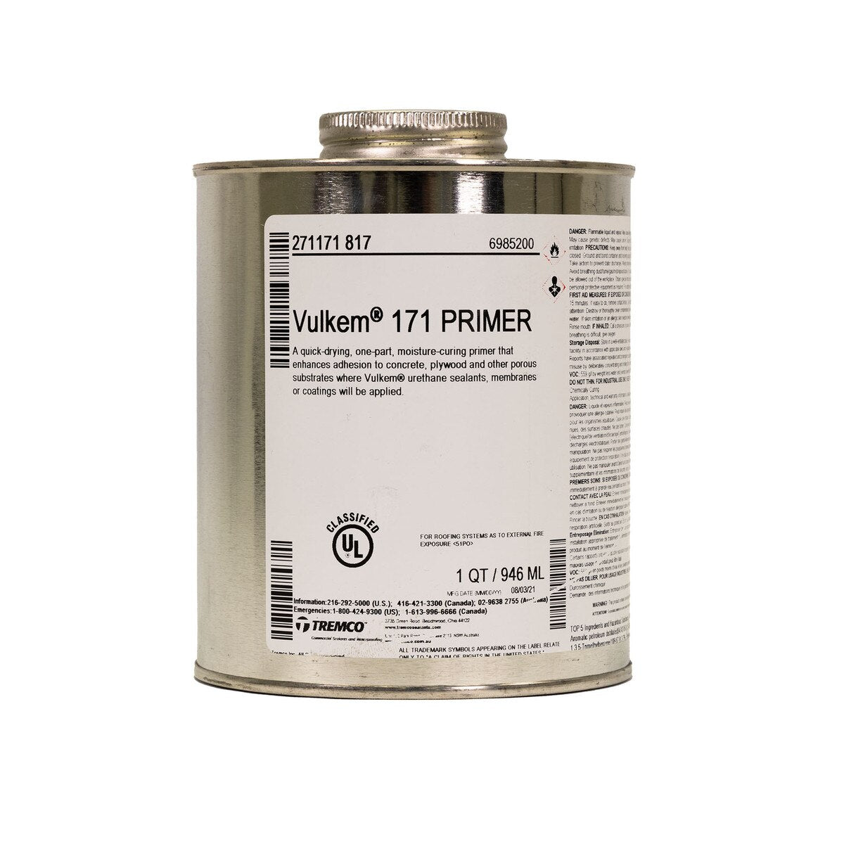 Vulkem® Primer #171 - 1 Quart