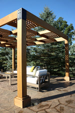 Vineyard Wood Pergola