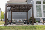 Pérgola de madera de viñedo