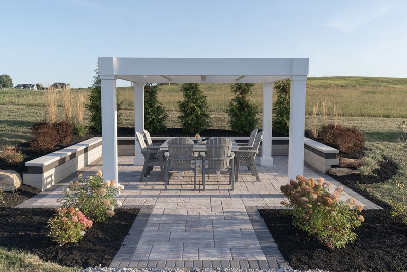 Porter Cellular PVC Pergola