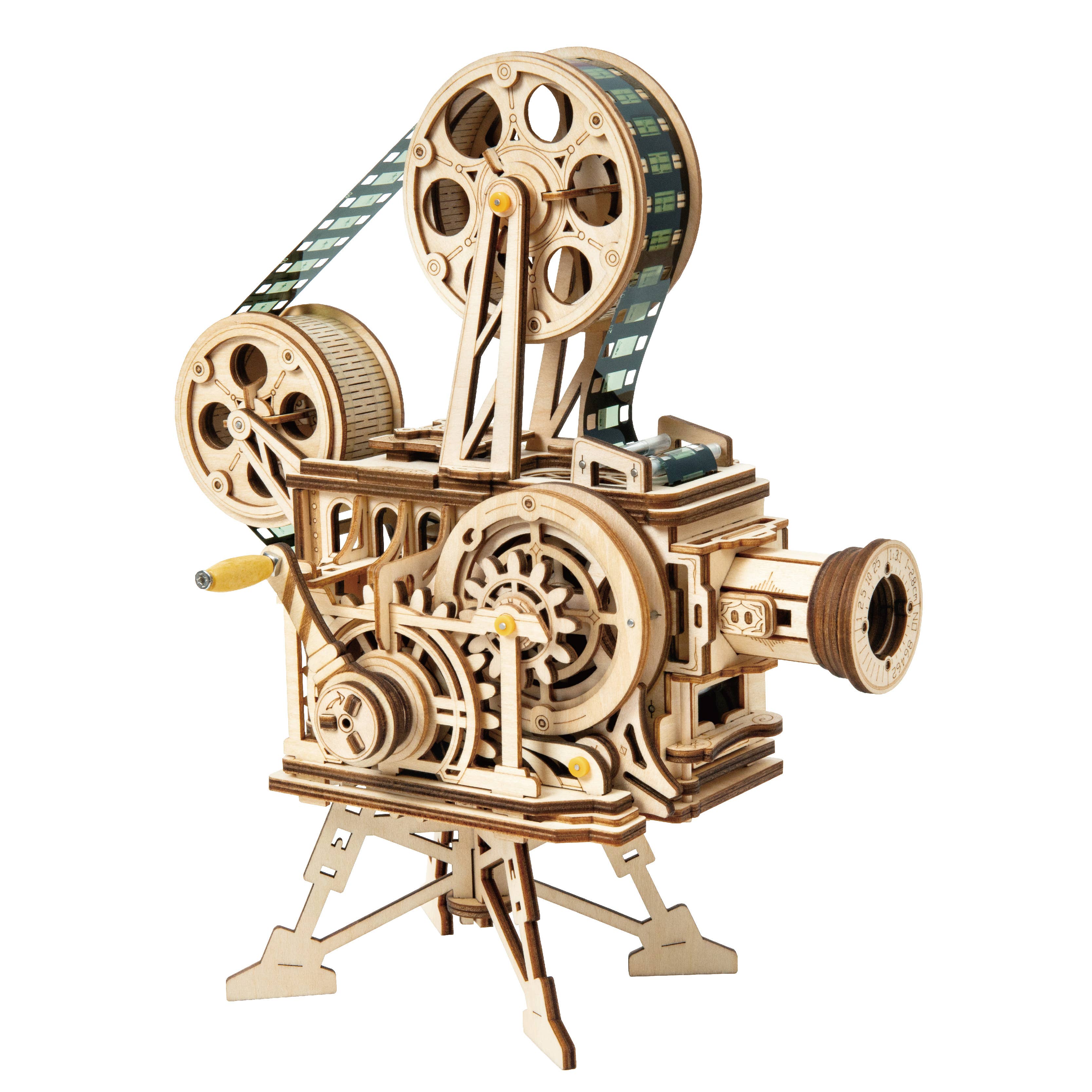 Vitascope Mechanical Wooden Movie Projector