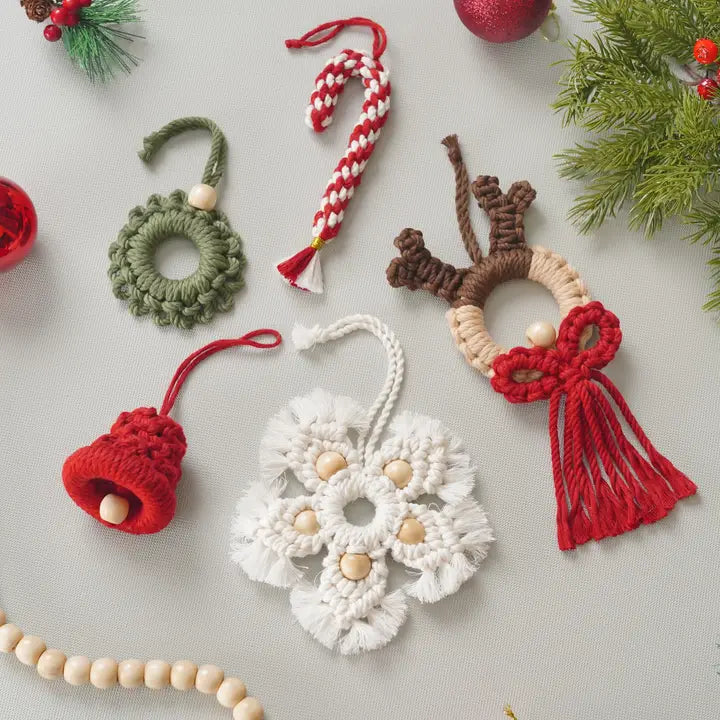 Boho Christmas Ornaments