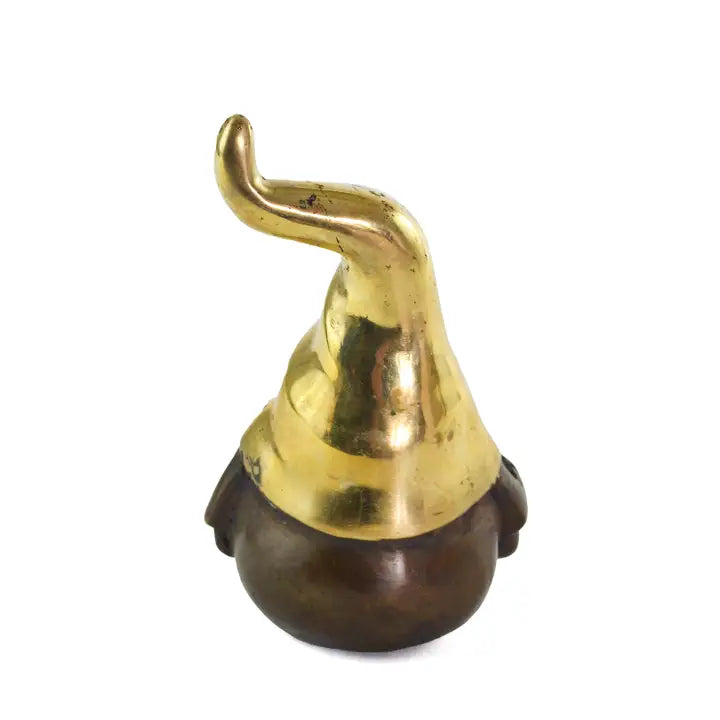 Burkina Bronze Nonsensical Gnome with Polished Hat