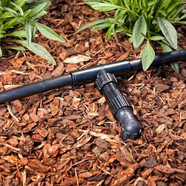 1/2" Tee Swivel Compression Fitting w/ Screen, 3/4″ FHT x .700 OD