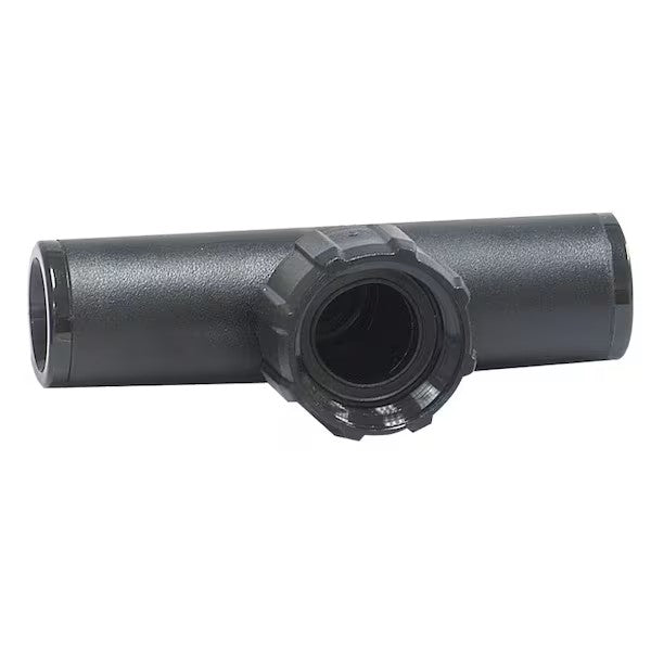 1/2" Tee Swivel Compression Fitting w/ Screen, 3/4″ FHT x .700 OD