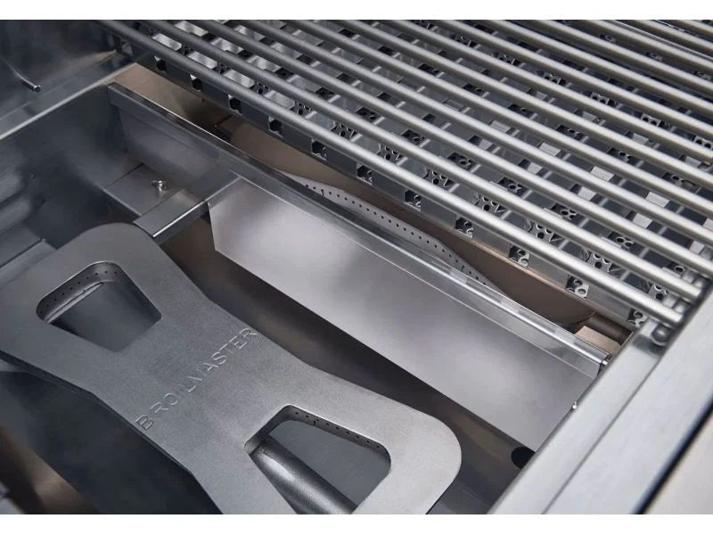 Broilmaster B-Series Deluxe 32" Stainless Steel, Built-In Gas Grill with Rear Infrared Burner, Marine Grade