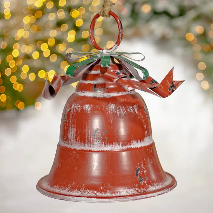 Assorted Style Hanging Christmas Bells- 9Pc