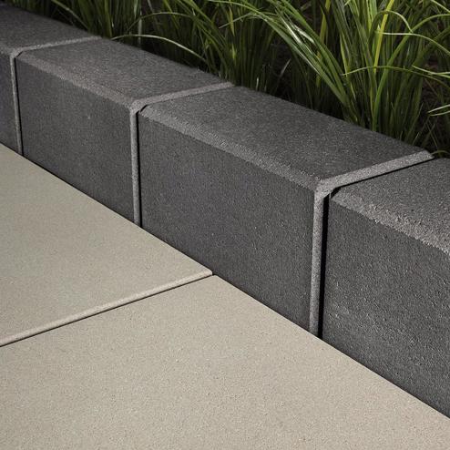 Raffinato Smooth - 180 MM Corners - Onyx Black/ pallet  20 each