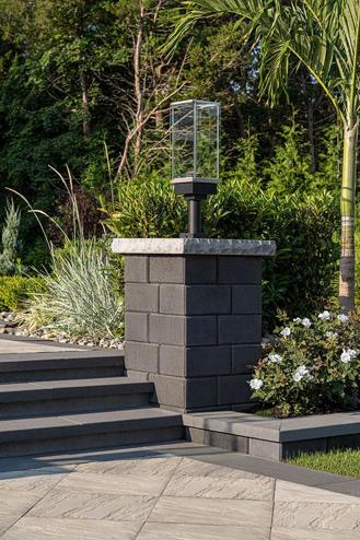 Raffinato Smooth - 180 MM Corners - Onyx Black/ pallet  20 each