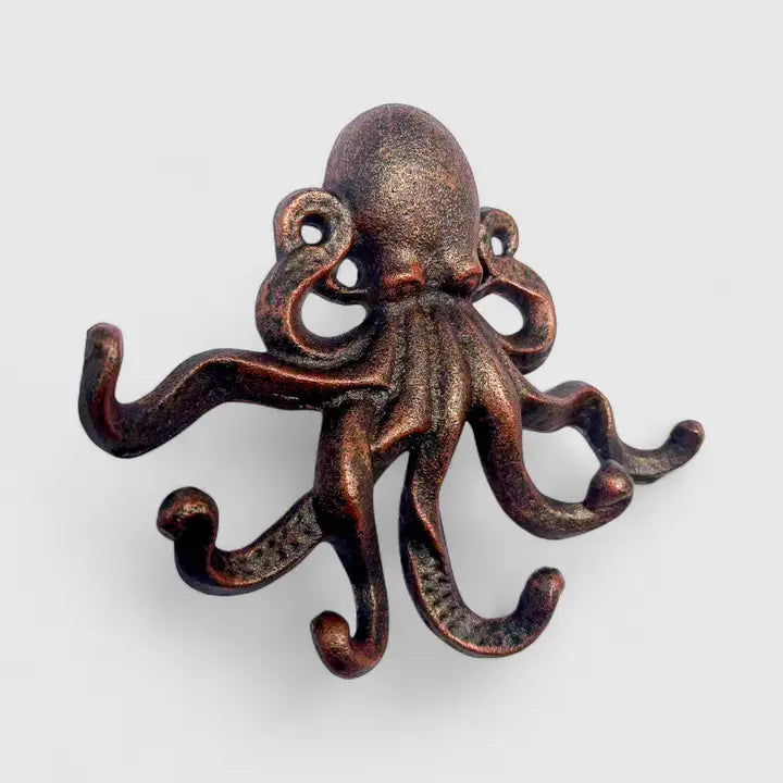 *COMING SOON* Octopus Wall Hook | Copper Cast Iron