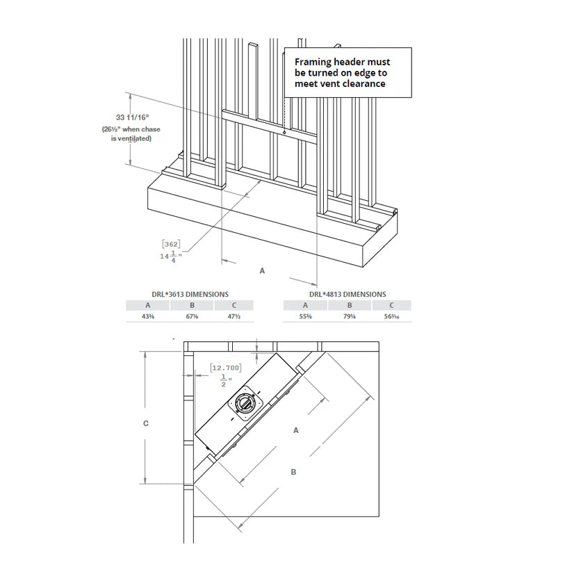 DelRay Linear Fireplace