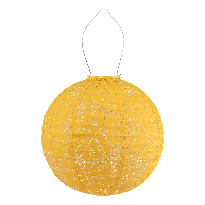 Farol solar Stella Monstera de 30 cm (12") - Porcelana