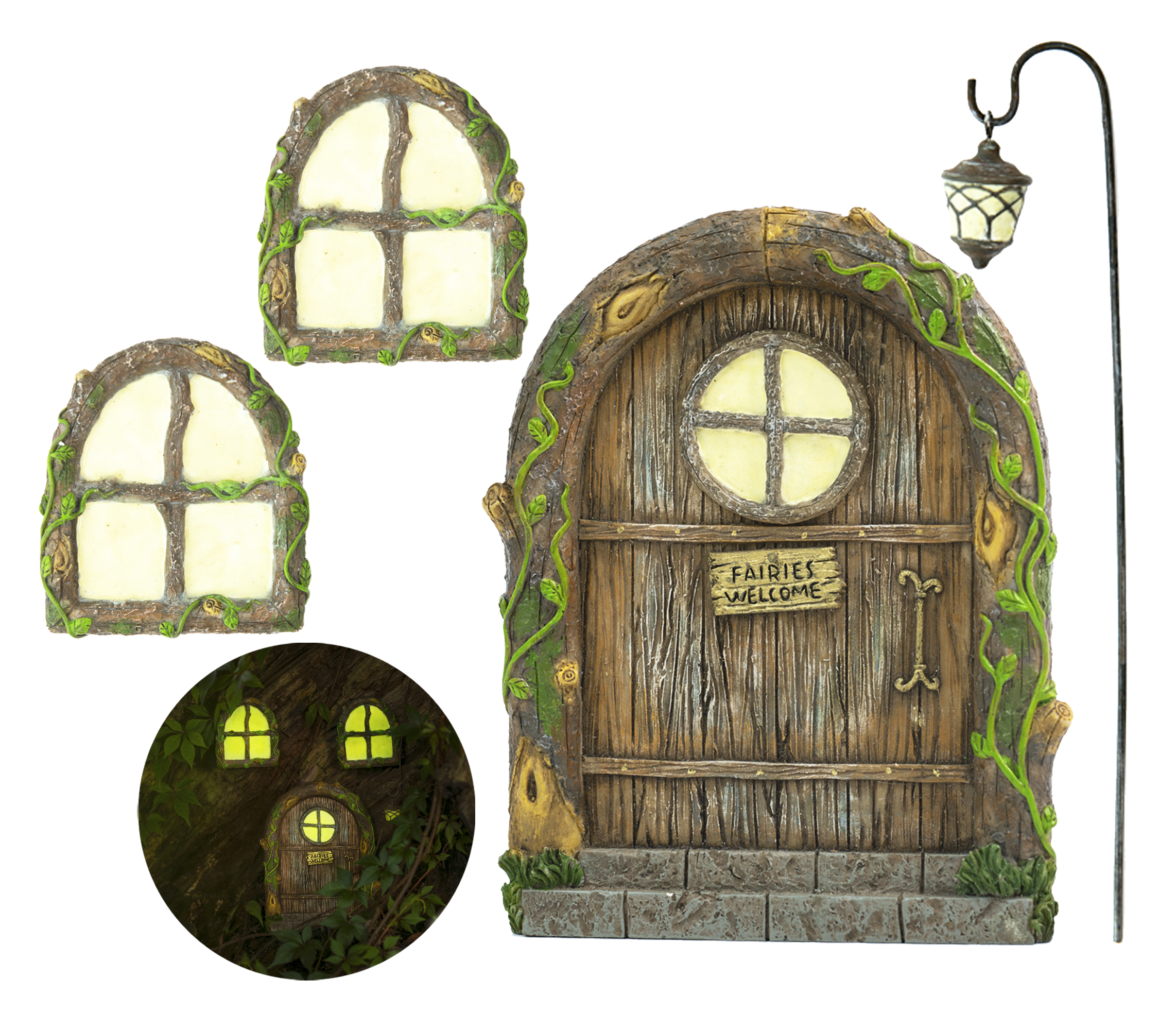 Fairy Door & Windows– Glow In The Dark