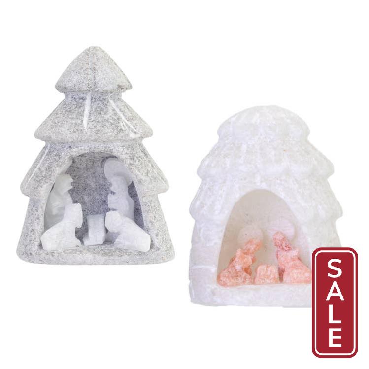 Mini Alabaster Nativity