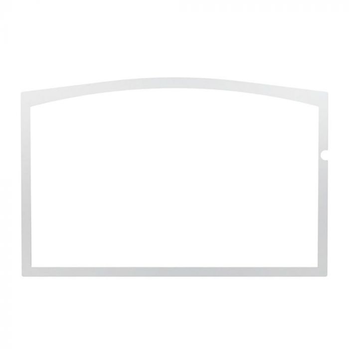 Brushed Nickel Door Overlay OA10254