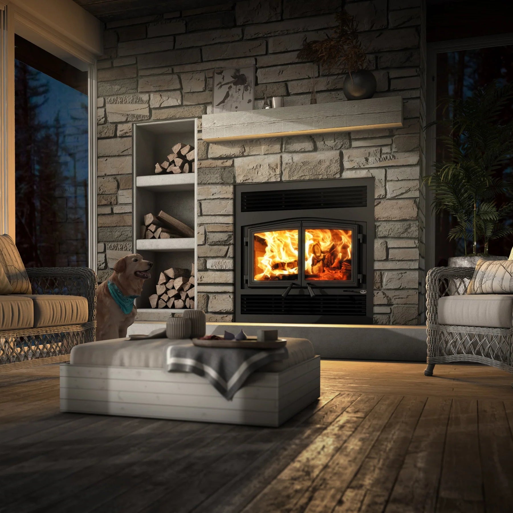 Non-Combustible Mantels