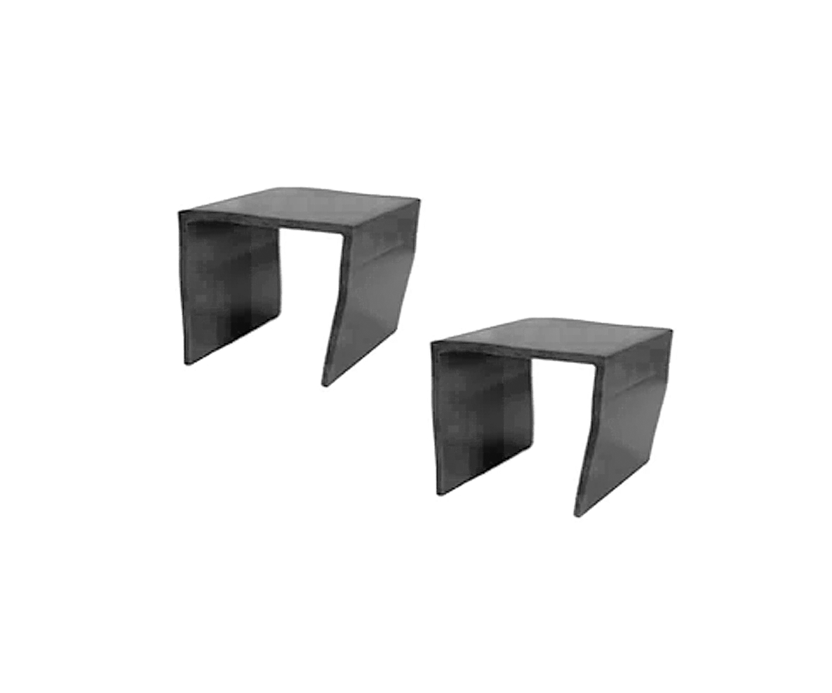 Holland & Hartley Sectional Connectors (2-Pack) Gray